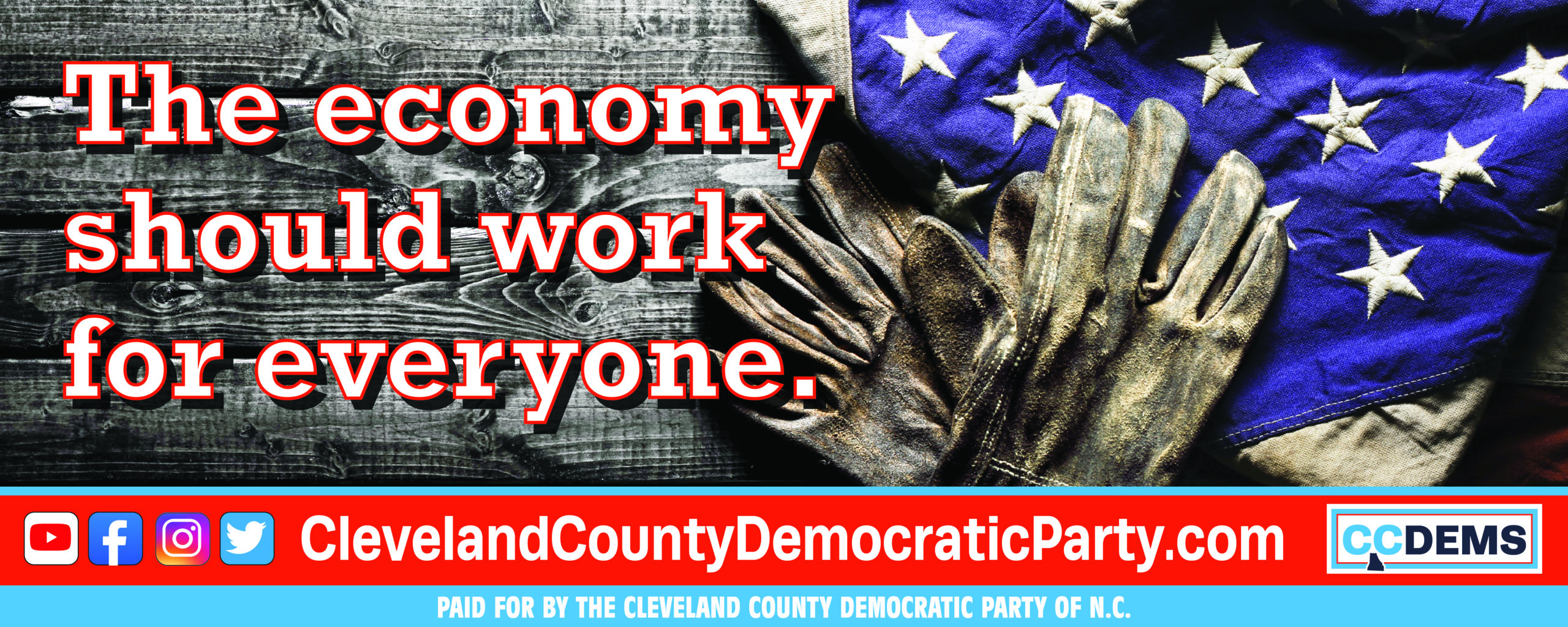 Traditional 8x20 Billboard: Economy Should Work for Everyone