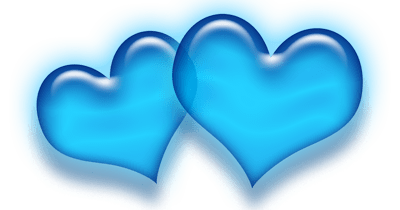 Blue hearts