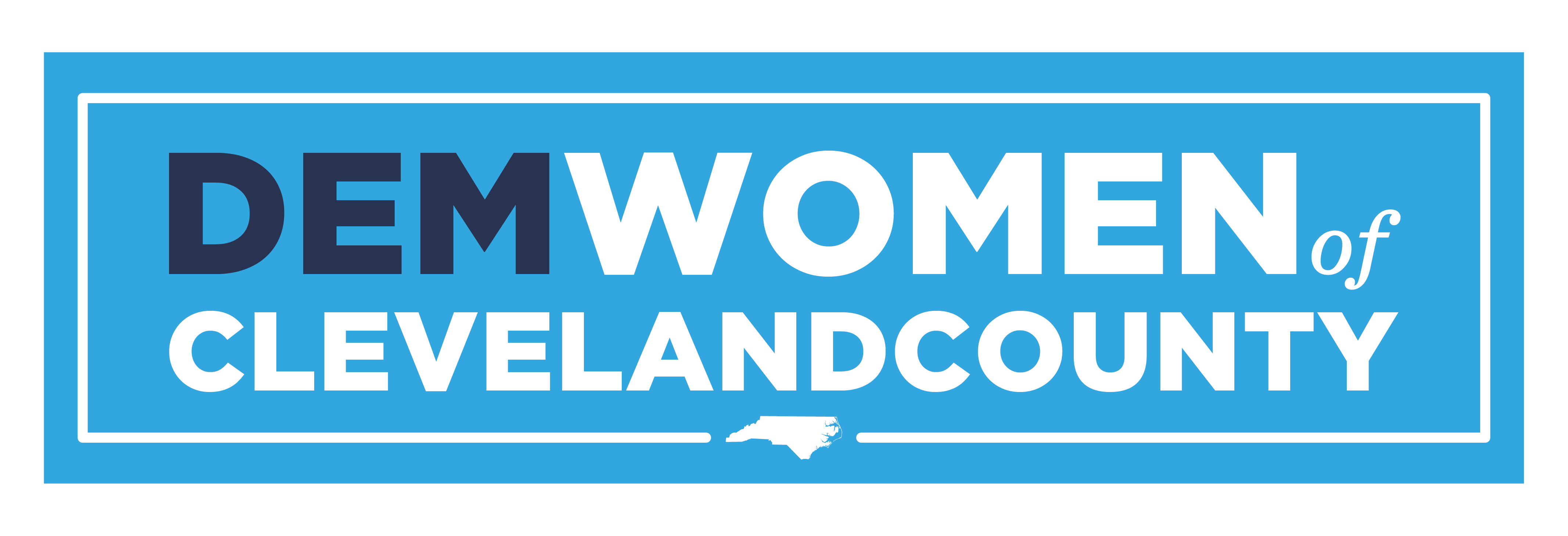 Logo of the Democratic Women of Cleveland County