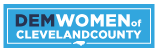 Logo of the Democratic Women of Cleveland County
