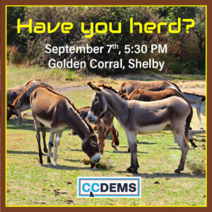 "Have You Herd" about the September 7 CCDP meeting?