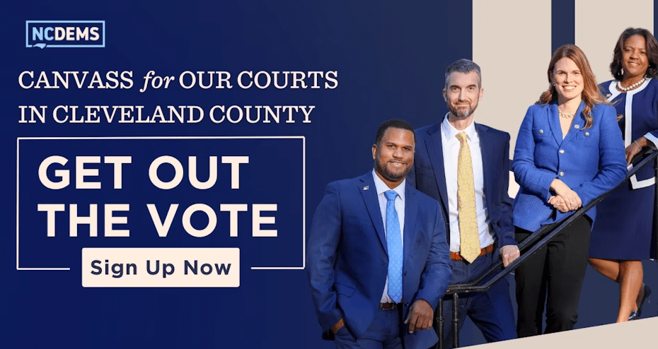 Canvass for our Courts in Cleveland County