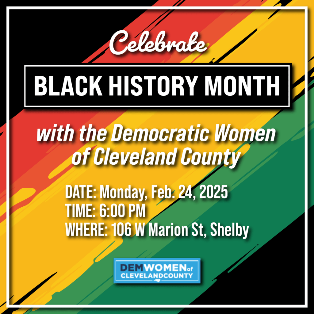 DWCC celebrates Black History Month meeting graphic