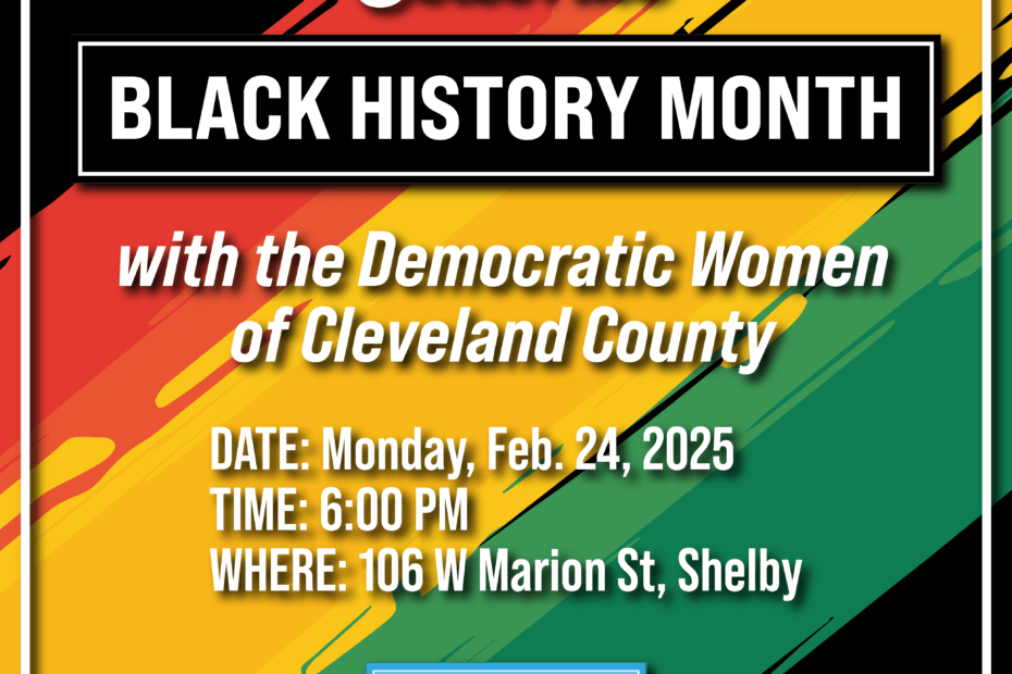 DWCC celebrates Black History Month meeting graphic