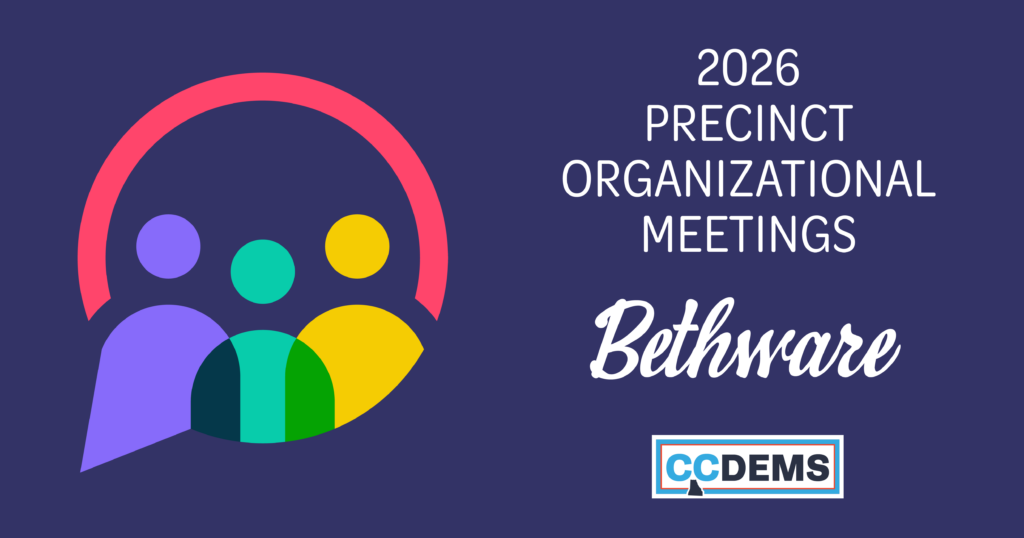 Bethware precinct meeting graphic for 2026