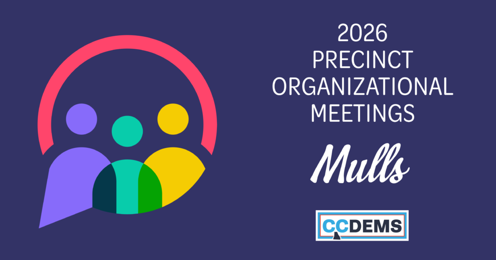 Mulls precinct meeting graphic for 2026