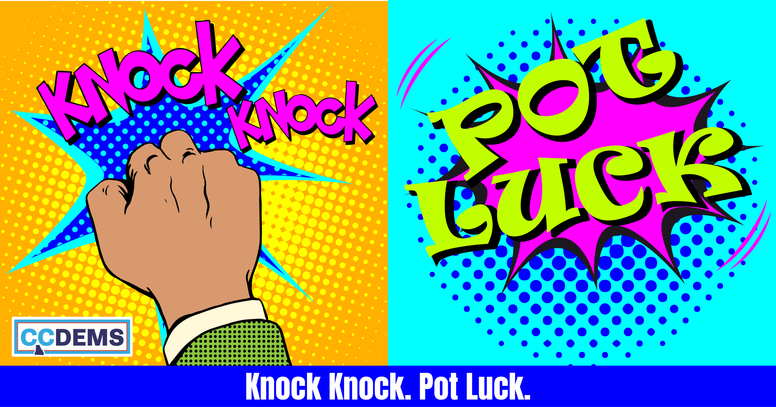Knock Knock. Pot Luck